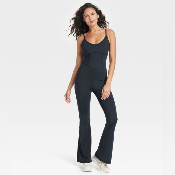 JoyLab Pants & Jumpsuits Joylab Flare Long Bodysuit Poshmark